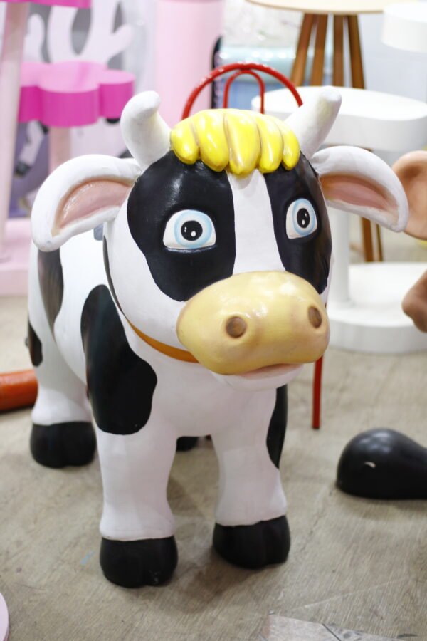 Vaca de Granja 3D