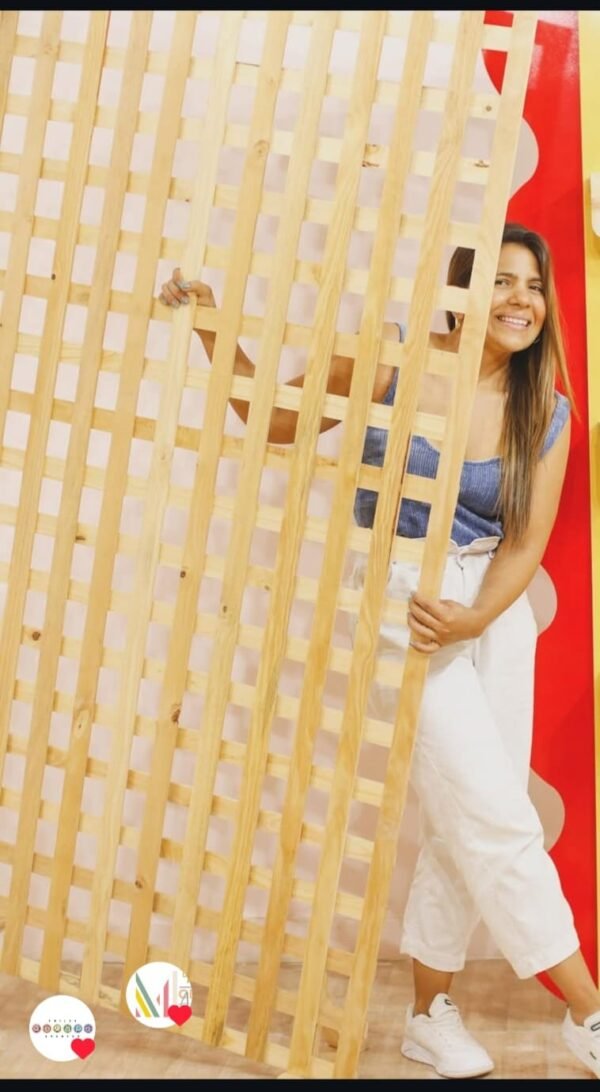 ESPALDAR MALLA EN MADERA