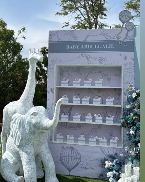 FIGURA 3D SAFARI BLANCO